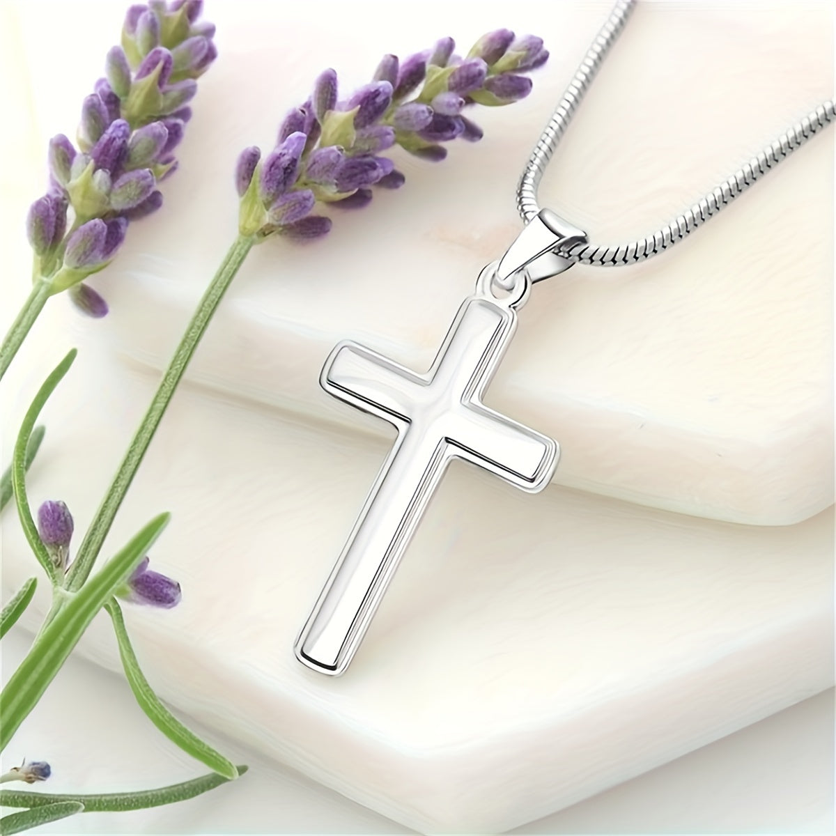 To My Husband | Stainless Steel Cross Necklace – Perfect Birthday or Christmas Present