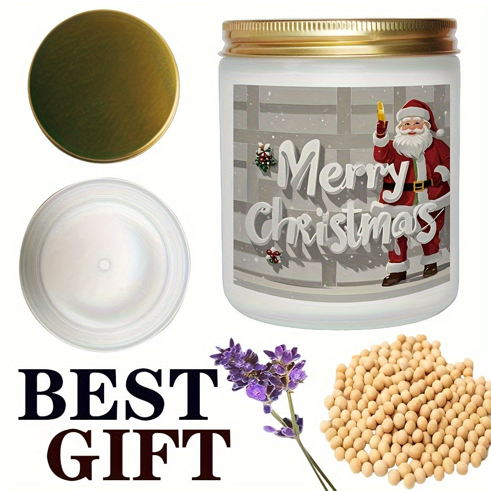 7oz Luxurious Soy Wax Candle - Richly Fragrant, Long-Lasting, Perfect for Christmas Gifts and Home Décor