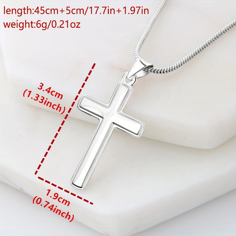 Cross Pendant Necklace – A Timeless Gift for Grandfather and Grandson