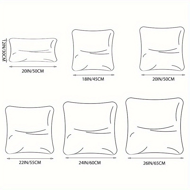 100% Virgin Fiber Phantoscope Pillow Inserts – Hypoallergenic, Soft & Plush for Home Decoration