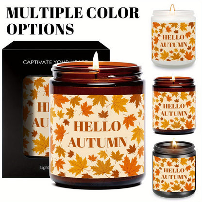 Autumn Harvest Candle – Ideal Thanksgiving Gift for Friends, Family & Home Decor