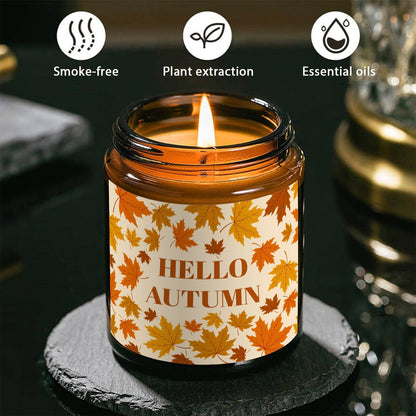 Autumn Harvest Candle – Ideal Thanksgiving Gift for Friends, Family & Home Decor