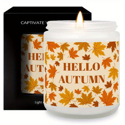 Autumn Harvest Candle – Ideal Thanksgiving Gift for Friends, Family & Home Decor