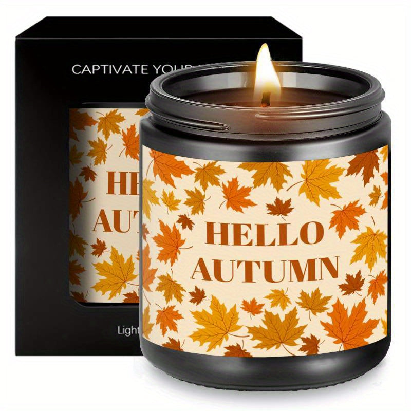 Autumn Harvest Candle – Ideal Thanksgiving Gift for Friends, Family & Home Decor