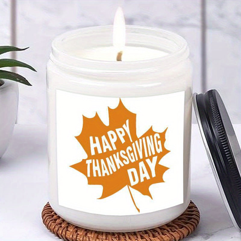 Lavender Scented Candle – Ideal Autumn Decor & Meaningful Gift for Thanksgiving