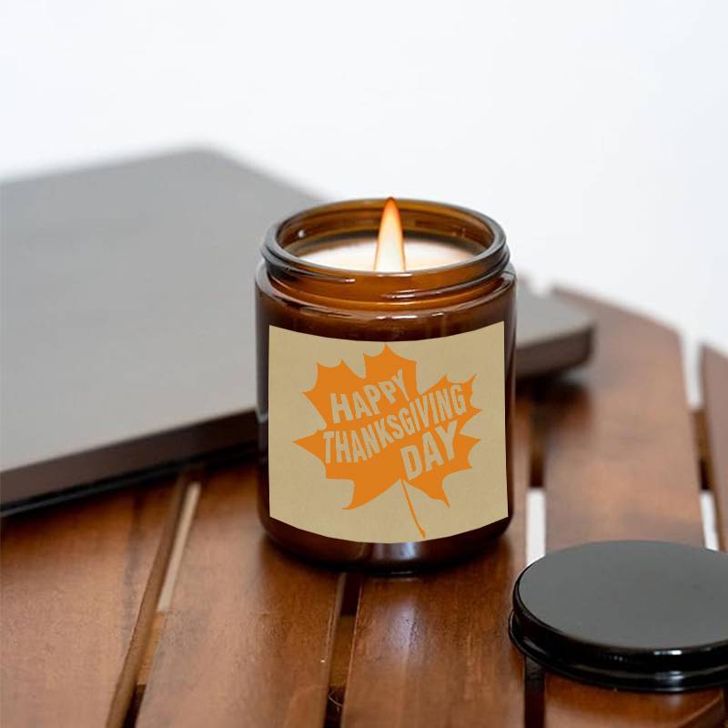 Lavender Scented Candle – Ideal Autumn Decor & Meaningful Gift for Thanksgiving