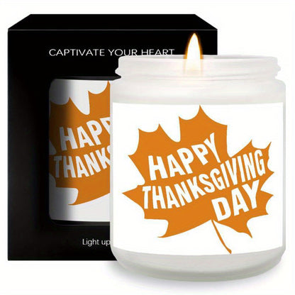 Lavender Scented Candle – Ideal Autumn Decor & Meaningful Gift for Thanksgiving