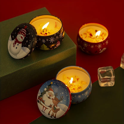 4pcs Scented Candle Set - Perfect Christmas Gifts for Women, Mom, Wife, and Colleagues