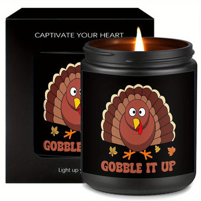 Festive Thanksgiving Candle Set – Gobble It Up for Fall Decor