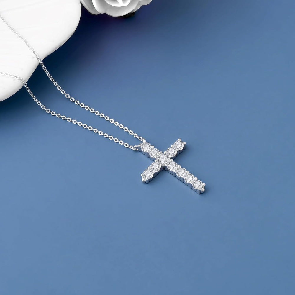 Cross Necklace Gift Box Set – Perfect Gift for Husband's Birthday, Father's Day, Thanksgiving, Christmas, or Valentine's Day | Unique and Encouraging Gift for Him