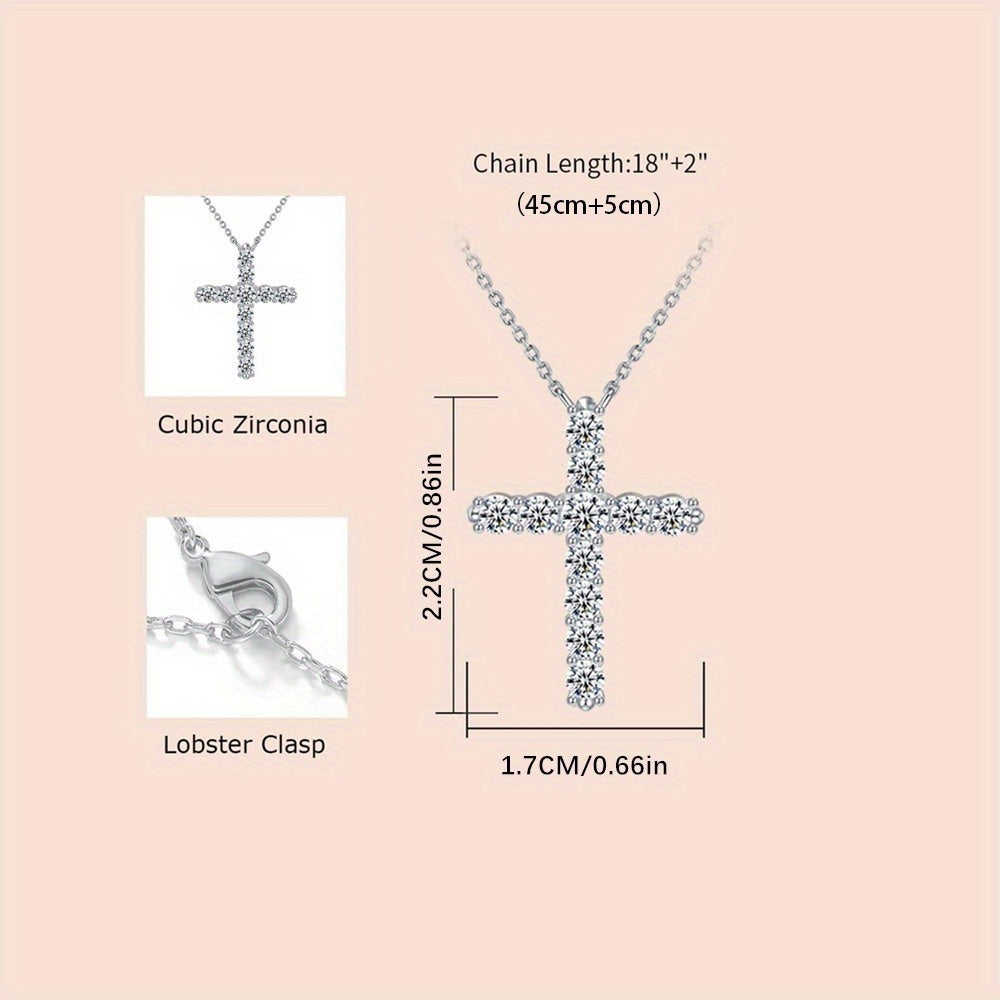 Cross Necklace Gift Box Set – Perfect Gift for Husband's Birthday, Father's Day, Thanksgiving, Christmas, or Valentine's Day | Unique and Encouraging Gift for Him