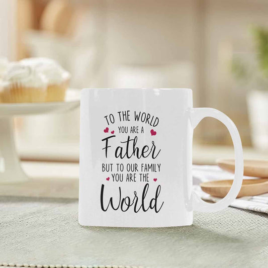 Express Love for Daddy Mug – Best Father's Day Gift for Daddy, Papa, or Dad | Funny 11oz White Coffee Mug from Daughter or Son