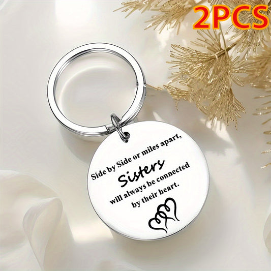 Car-Shaped Keychain - A Fun and Stylish Christmas Gift for Your Good Sister