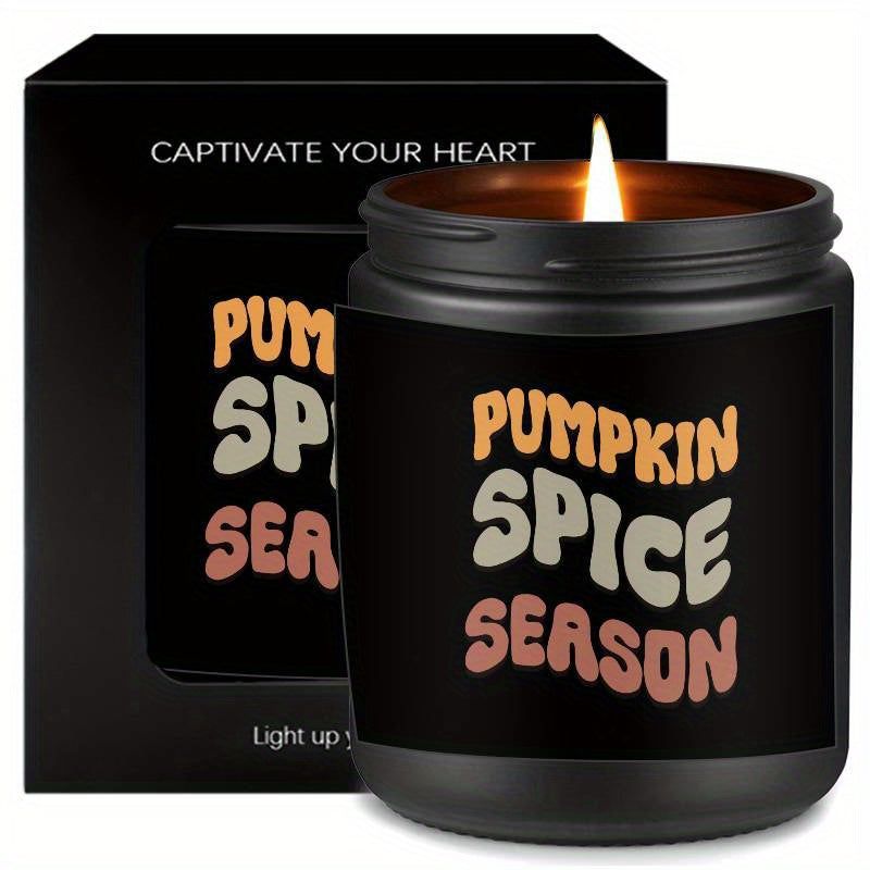 Autumn Scented Pumpkin Candle - A Cozy and Fun Seasonal Gift