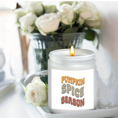 Autumn Scented Pumpkin Candle - A Cozy and Fun Seasonal Gift