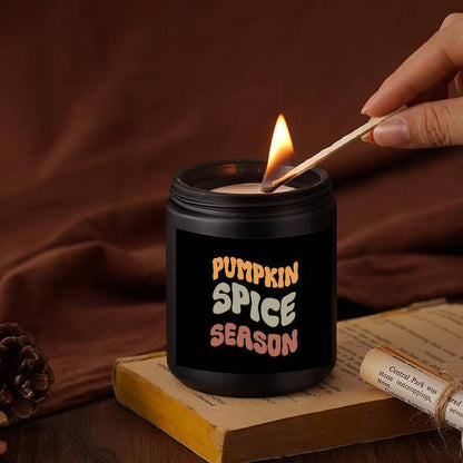 Autumn Scented Pumpkin Candle - A Cozy and Fun Seasonal Gift