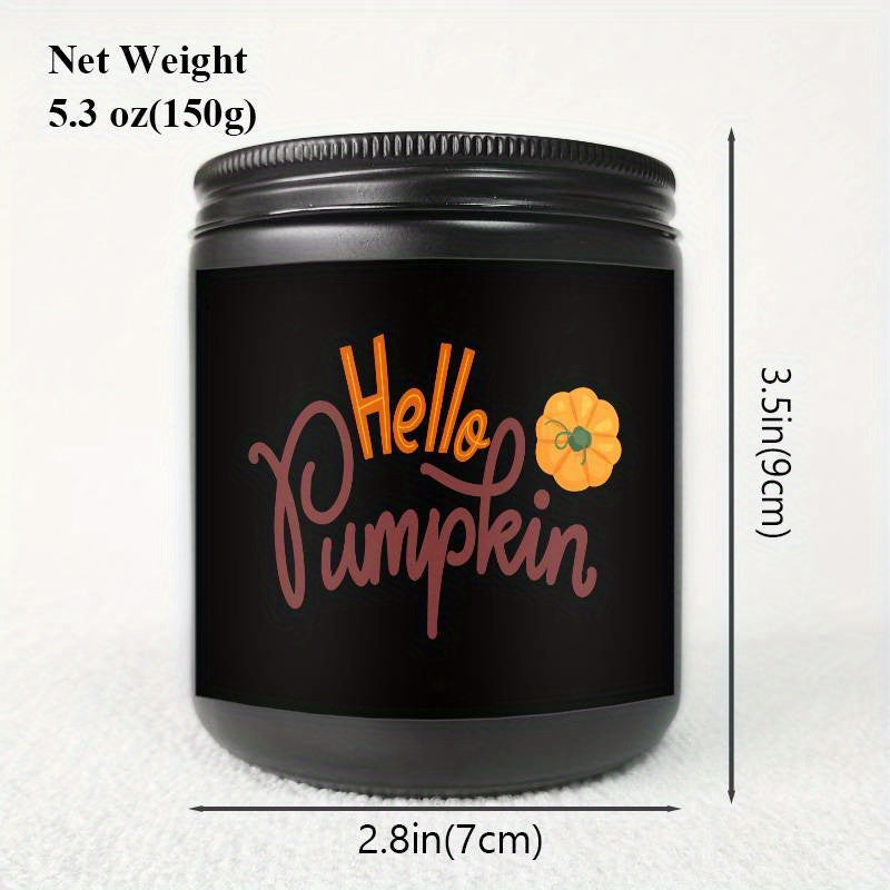 Hello Pumpkin Candle – Cozy Lavender Scent for Fall & Thanksgiving Celebrations