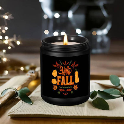 Hello Fall Aromatherapy Candle – Perfect for Thanksgiving & Seasonal Relaxation