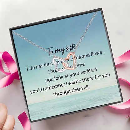 Sister’s Necklace Gift Box - Elegant and Meaningful Jewelry Gift for Birthdays, Mother’s Day, Christmas & More