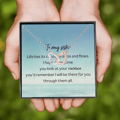 Sister’s Necklace Gift Box - Elegant and Meaningful Jewelry Gift for Birthdays, Mother’s Day, Christmas & More