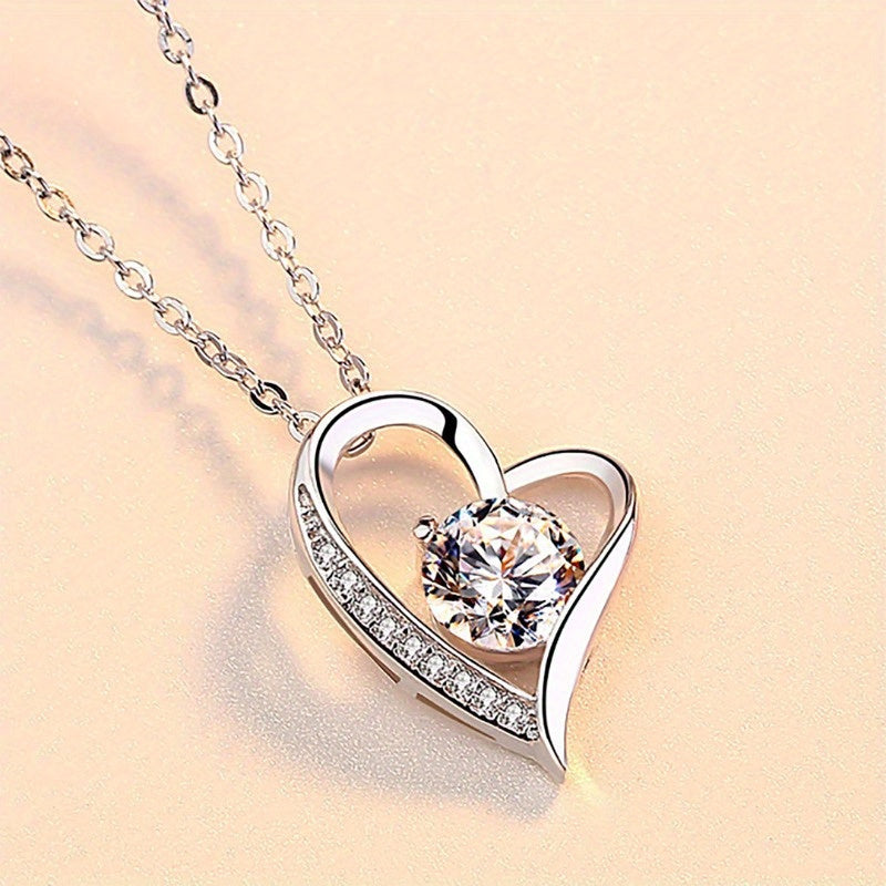 Heart-Shaped Necklace Gift for Great Grandmother – Sentimental Keepsake with Message Card in an Elegant Gift Box for Mother’s Day, Birthday, or Special Occasions