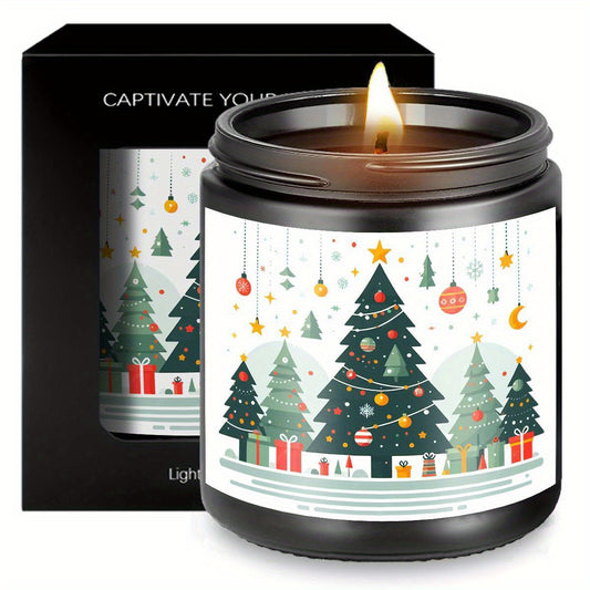 Christmas Tree Candle Centerpiece – Festive & Fragrant Holiday Décor