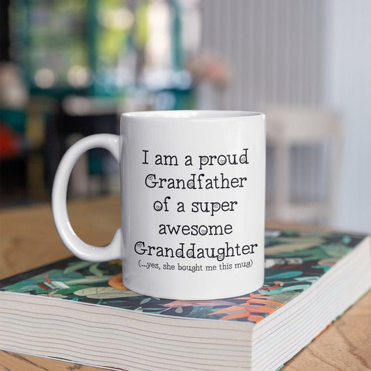 Classic Grandfather Coffee Mug - Thoughtful Ceramic Mug for Everyday Enjoyment