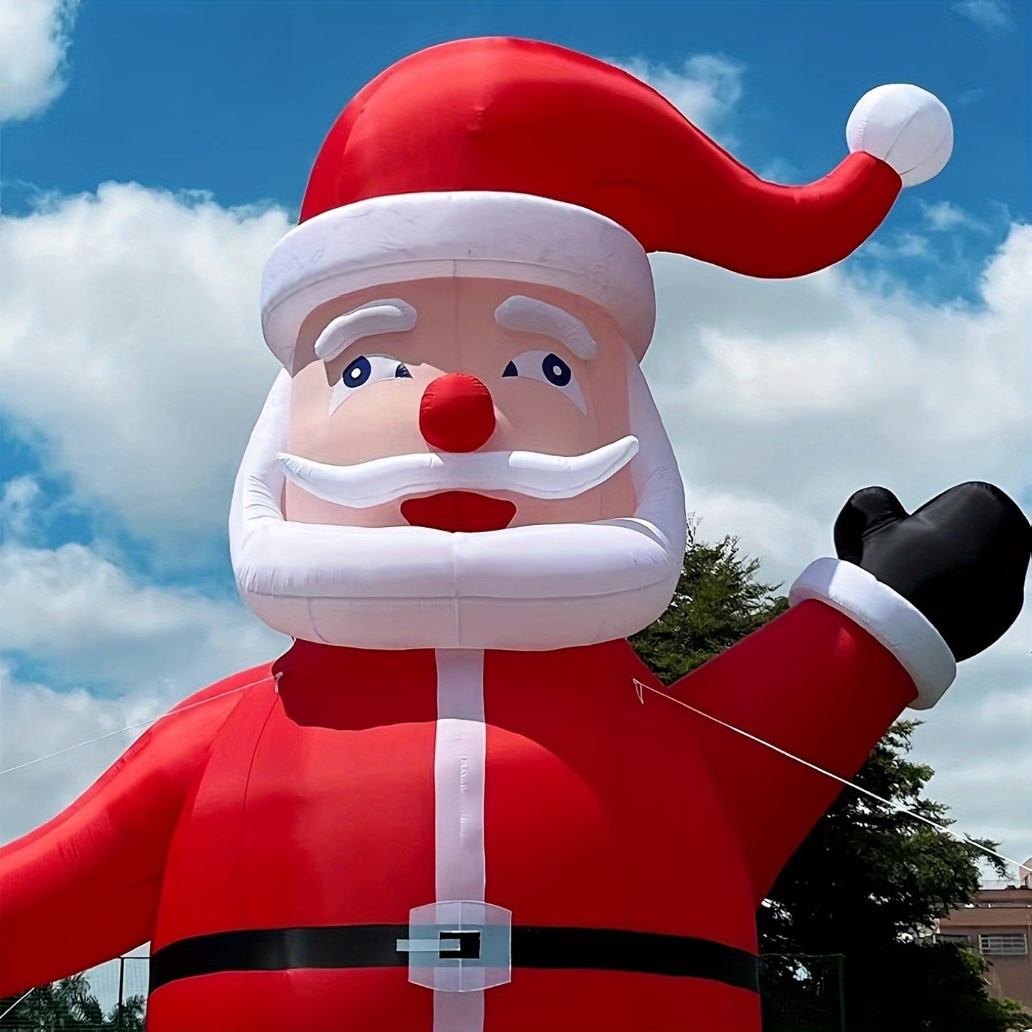 26ft Giant Inflatable Santa Claus - Premium Christmas Yard Decoration with Blower