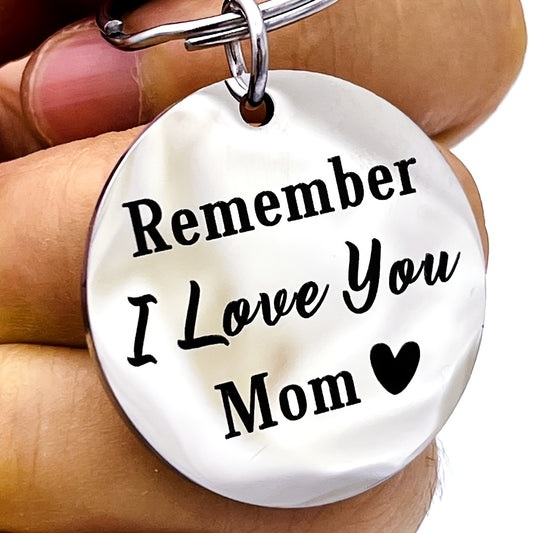 I Love You Mom: Birthday Gifts From Men, Best Mom Appreciation Gift, Key Chain For Mothers Day From Son, My Mom Christmas Present