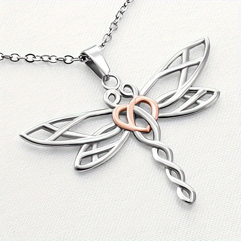 Dragonfly Necklace - A Heartfelt Gift for Big Sisters from Little Sisters, Perfect for Birthdays, Graduations & Christmas