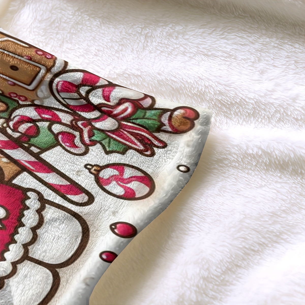 Hello Kitty Christmas-Themed Soft Fleece Throw Blanket – Cozy, Warm, All-Season Comfort for Couch, Bed, and Outdoor Use