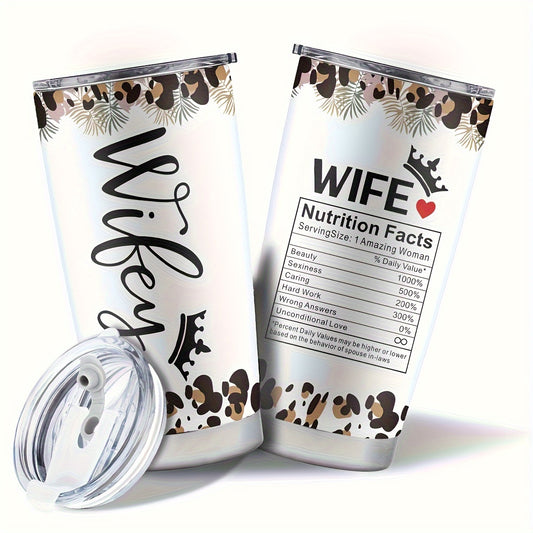 Wifey 20oz Tumbler – Perfect Anniversary, Birthday, or Mother’s Day Gift from Husband | Stylish and Practical Present for Wife