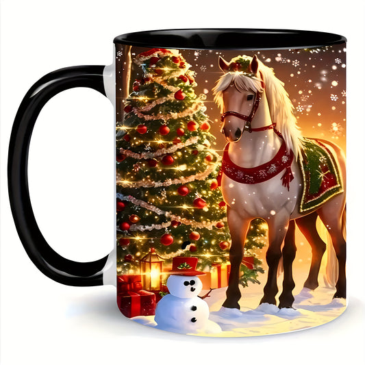 Festive Ceramic Coffee & Tea Mug – Perfect for Christmas, Birthdays & Special Occasions | Reusable, Sustainable Drinkware with Unique Designs | Ideal Gift for Parents