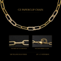 To My Wife – You Make Me Better CZ Paperclip Chain