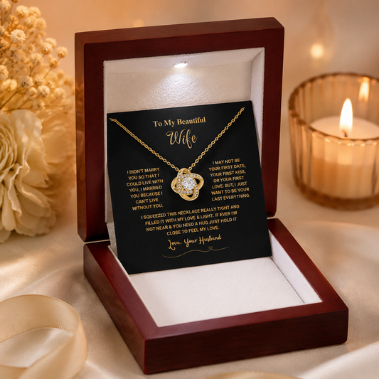 My Forever Love | Love Knot Necklace