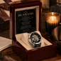 For My Husband | I'd Choose You Again Openwork Automatic Watch