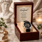 To My Husband “My Today & All My Tomorrows” Openwork Automatic Watch