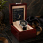 To My Husband “You Are My Always” Openwork Watch