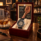 To My Dad From Daughter – You Made Me Feel Safe – Openwork Automatic Watch