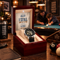 To My Dad From Son – I Still Look Up to You – Openwork Automatic Watch
