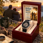 To My Dad From Son – I'll Always Need My Dad – Openwork Automatic Watch