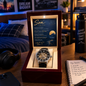 To My Son From Mom – Braver, Stronger & More Capable – Openwork Automatic Watch