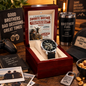 To My Brother – “Because Giving You a Hug Is Weird” Openwork Automatic Watch From Brother
