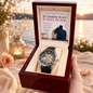 Openwork Watch for Him – My Favorite Place Is Next to You