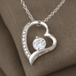 To My Daughter “My Greatest Gift” Forever Love Necklace