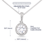 Gift for Mom – “You Helped Me Blossom” Eternal Hope Necklace