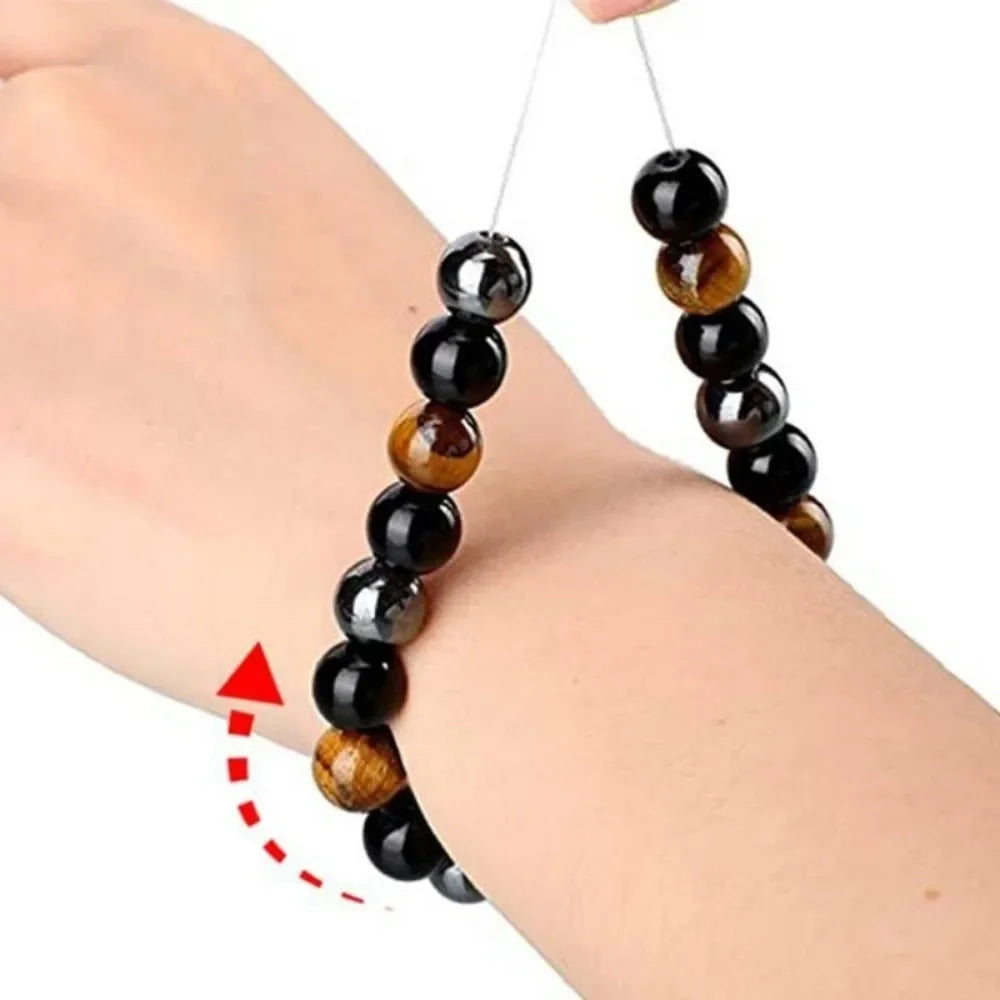 Natural Tiger Eye Stone Bracelet for Grandpa – A Timeless Gift for Special Occasions