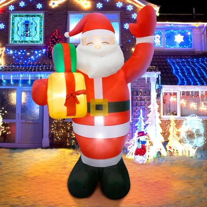 1.5m (5ft) Christmas Inflatable Santa Claus – Outdoor Yard Decoration