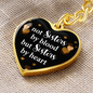 Gift for Sister‑in‑Law – “Not Sisters by Blood, but Sisters by Heart” Graphic Heart Keychain
