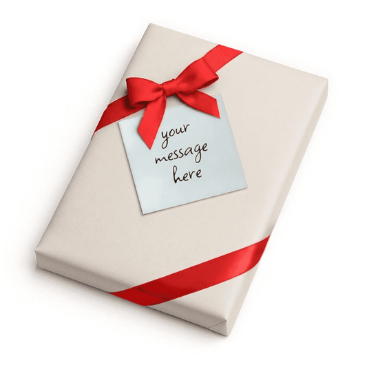 Gift Wrap with Personalized Message